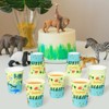 Hachikiko Animal World Map Paper Cups, 100 Pack Jungle Safari Disposable Cups Woodland Atlantic Blue Ocean Cups Animals Birthday Party Supplies,9 OZ - 4 of 4