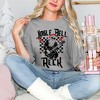 Simply Sage Market Women's Jingle Bell Rock Santa Short Sleeve Garment Dyed Tee - 2XL - Grey - 2 of 4