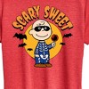 Women's - Peanuts - Scary Sweet Short Sleeve Graphic T-Shirt - 2 of 4