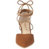 Allegra K Women's Pointed Toe Strappy Lace Up Stiletto Heels - 3 of 4