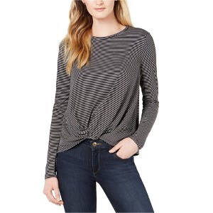 maison Jules Womens Knot Front Pullover Blouse - 1 of 1