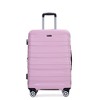 Whisen 3-Piece Set(21/25/29 in.) Luggage Sets Hardshell Lightweight Suitcase with TSA Lock and Two Hooks - 3 of 4