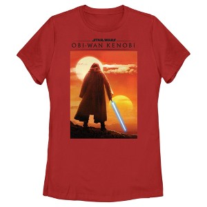 Women's Star Wars: Obi-Wan Kenobi Two Suns and Kenobi on the Horizon T-Shirt - 1 of 4