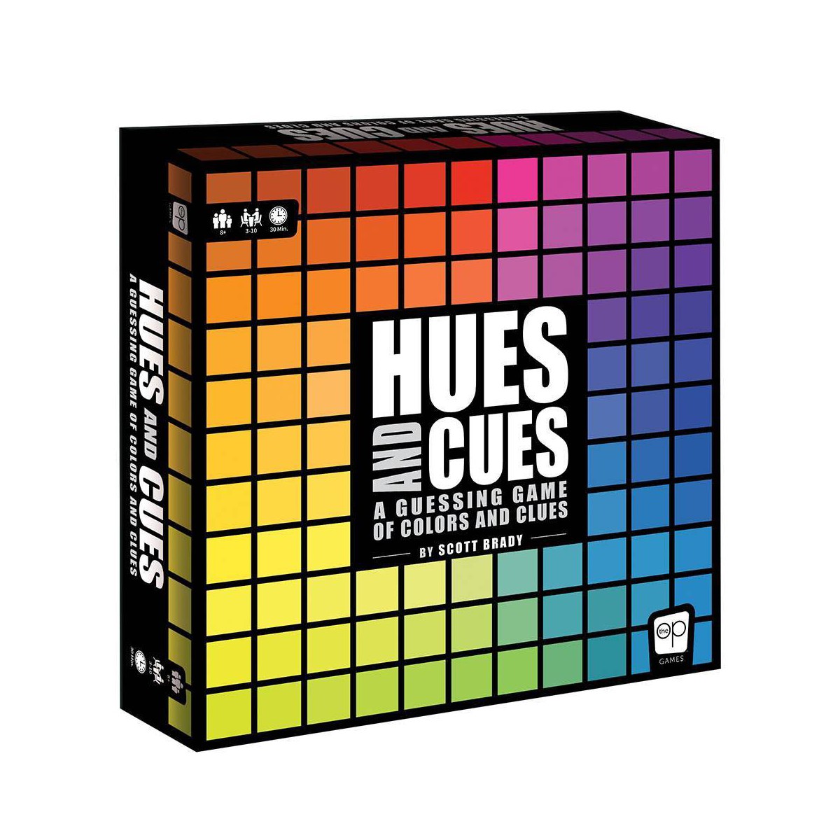 Hues and Cues game box