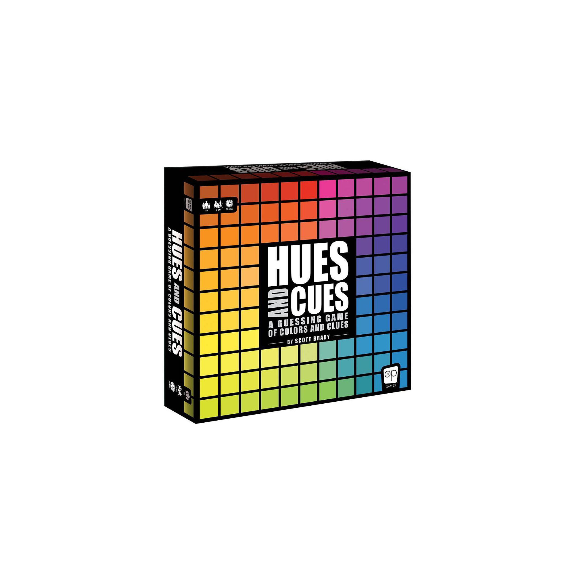 Hues & Cues Game: Strategy Board Game for 3-10 Players by The Op Games