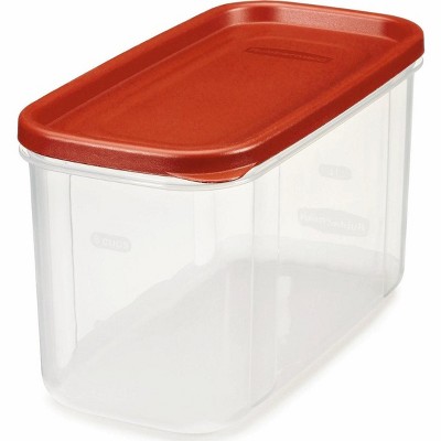 Rubbermaid 1776471 Dry Food Storage, 10 Cup, Clear Base