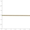 Black Bow Jewelry 1.75mm 10k Yellow Gold Parisian Wheat Chain Bracelet - 4 of 4