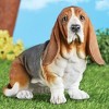 Collections Etc Hand-Painted Basset Hound Decorative Statue - 2 of 2