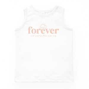 The Juniper Shop Forever Chasing Sunsets Sun Youth Tank Top - XS - White - 1 of 4