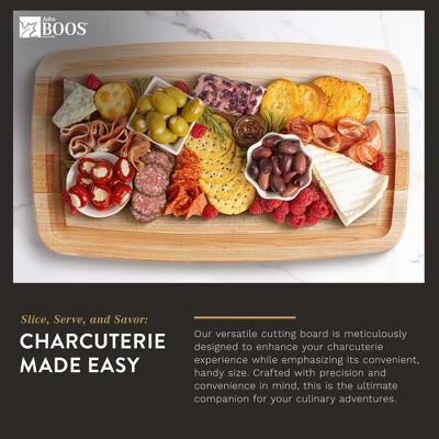 John Boos Maple Wood Reversible Cutting Board with Juice Groove
