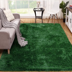 Modern Fluffy Area Rugs for Bedroom Living Room, Plush Soft Thick Fuzzy Shaggy Carpet for Kids Nursery Dorm - 1 of 4