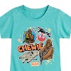 Girls' - Star Wars - Chewie Stickers Fitted Short Sleeve Graphic T-Shirt - 2 of 4