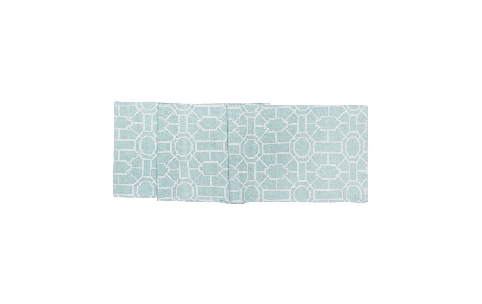 C&F Home Trellis Woven Table Runner