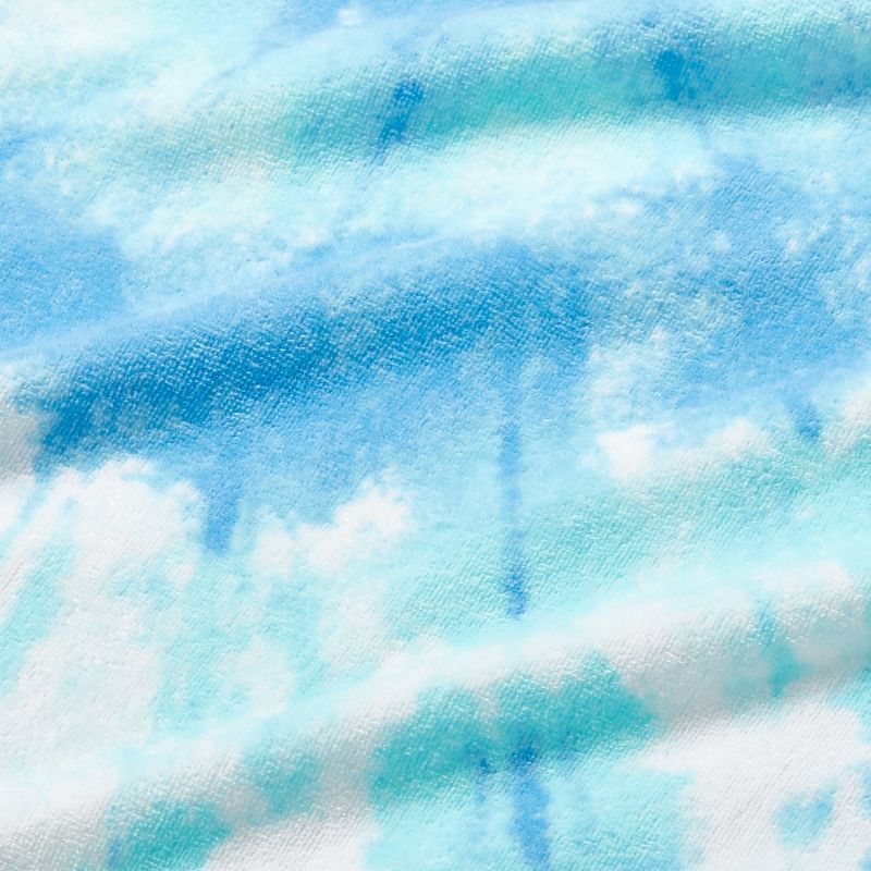 Tie Dye Beach Towel Blue - Sun Squad&#8482;, 4 of 5