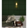 Camila 1-Light Wall Sconce - Elegant Steel Design with White Fabric Shade, Dimmable - 3 of 4