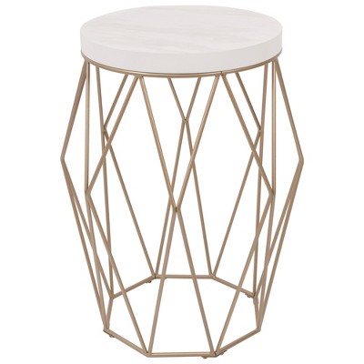 gold side table target