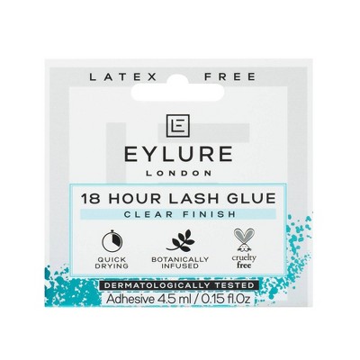 Eylure 18 Hour Latex Free Glue False Eyelashes Clear - 0.15oz