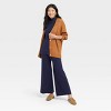 Women's High-Rise Ribbed Sweater Wide Leg Pants - A New Day™ - image 3 of 3