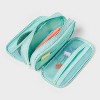 Triple Zip Multicompartment Pencil Case Pouch - up&up™ - 4 of 4