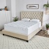 3" Plush Pillowtop Gel Memory Foam Mattress Topper with Cool Touch Antimicrobial Cover - nüe by Novaform - image 3 of 4