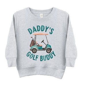 The Juniper Shop Daddy's Golf Buddy Toddler Graphic Sweatshirt - 1 of 3