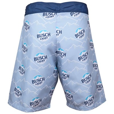 Busch Mens Busch Light Logo & Mountain Range All Over Print Board Shorts - XLarge (36) — фото 3
