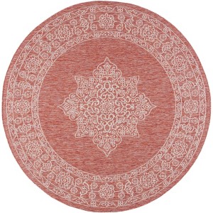 Courtyard CY8232 Power Loomed Indoor/Outdoor Area Rug  - Safavieh - 1 of 2