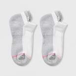 Dr. Motion Women's 2pk Mild Compression Ankle Socks 4-10