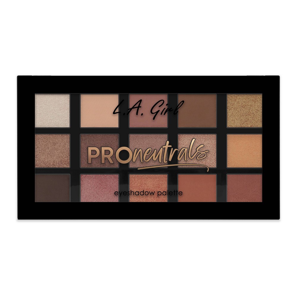 L.A. Girl Pro Eyeshadow Palette - Neutrals - 1oz