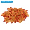 Unique Bargains Wedding Party Thanksgiving Halloween Decoration Autumn Artificial Maple Leaves - 3 of 4