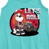 - Paw Patrol - Let's Roll Al Graphic Sleeveless Aline Dress - 2 of 4