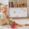 Sweet Jojo Designs Fabric Storage Toy Bin Desert Sun Pink and Beige - 2 of 4