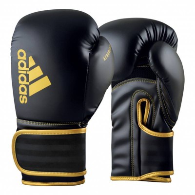 Black and store gold adidas gloves