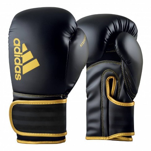 Adidas Hybrid 80 : Gloves Training - Black/gold 12oz Target