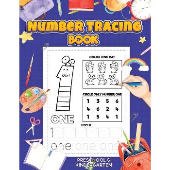 Letter and Number Tracing Book for Kids Graphic by PublishingHelper ·  Creative Fabrica