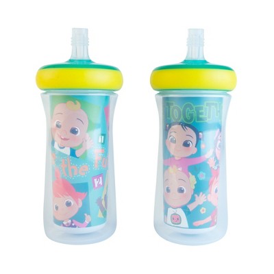 The First Years Insulated Sippy Cups - Rainforest - 2pk/9oz