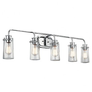 Kichler Lighting Braelyn 5 - Light Vanity in  Chrome - 1 of 3