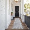 Acekool 2x6 Washable Runner Rug – Non-Slip, Shed-Free & Stain-Resistant Low Pile – Kitchen, Hallway, Laundry, Entryway, Gray - 2 of 4