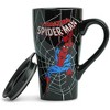 Silver Buffalo Marvel Amzing Spider-Man 18oz Ceramic Travel Mug with Lid - 3 of 4