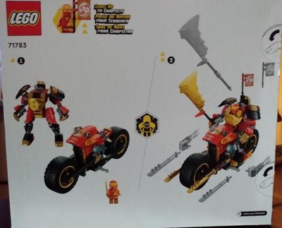 Lego Target Mech Toy : 71783 Action Kai Figure Rider Evo Ninjago