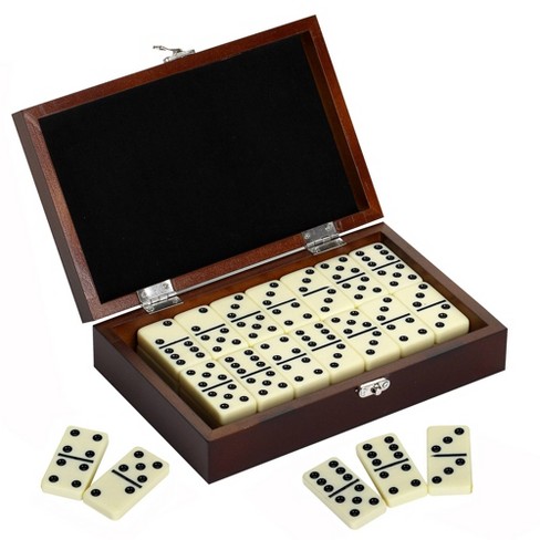 Hathaway Premium Domino Game Set with Wooden Carry Case - image 1 of 4