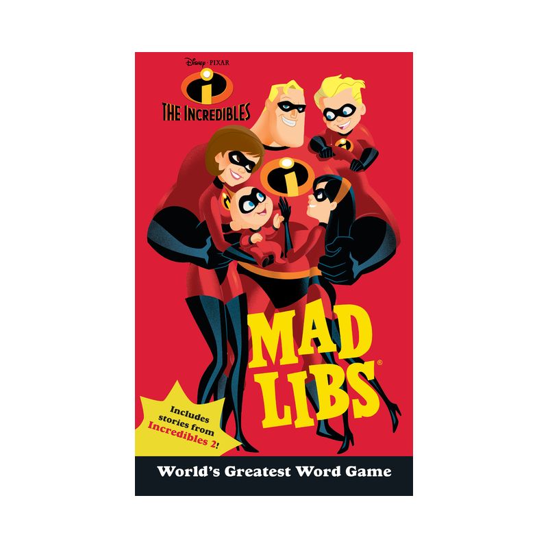 The Incredibles Mad Libs - by  Mickie Matheis (Paperback), 1 of 2
