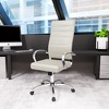 LeisureMod Benmar Modern High Back Leather Office Chair - 2 of 4