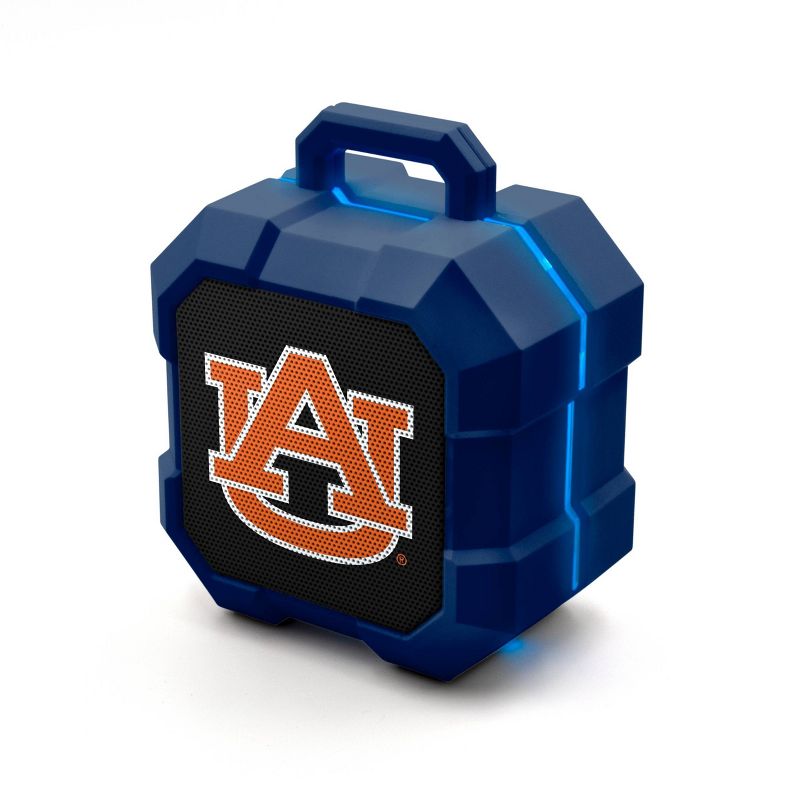 NCAA Auburn Tigers LED ShockBox Bluetooth Speaker, 1 of 5