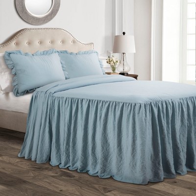 Photo 1 of Ruffle Skirt Bedspread Set - Lush Décor