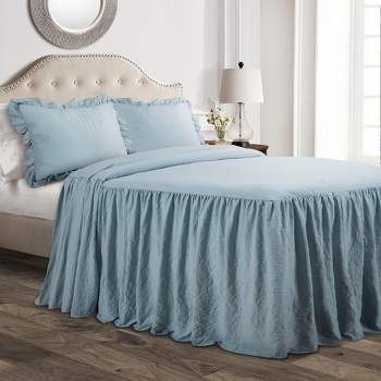 Ruffle Skirt Bedspread Set - Lush Décor