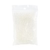 John Bead Czech Glass Seed Beads 6/0 (100g) Transparent Crystal Iris Beads for DIY Art Crafts Jewelry Bracelets Necklaces Earrings Making - 4 of 4