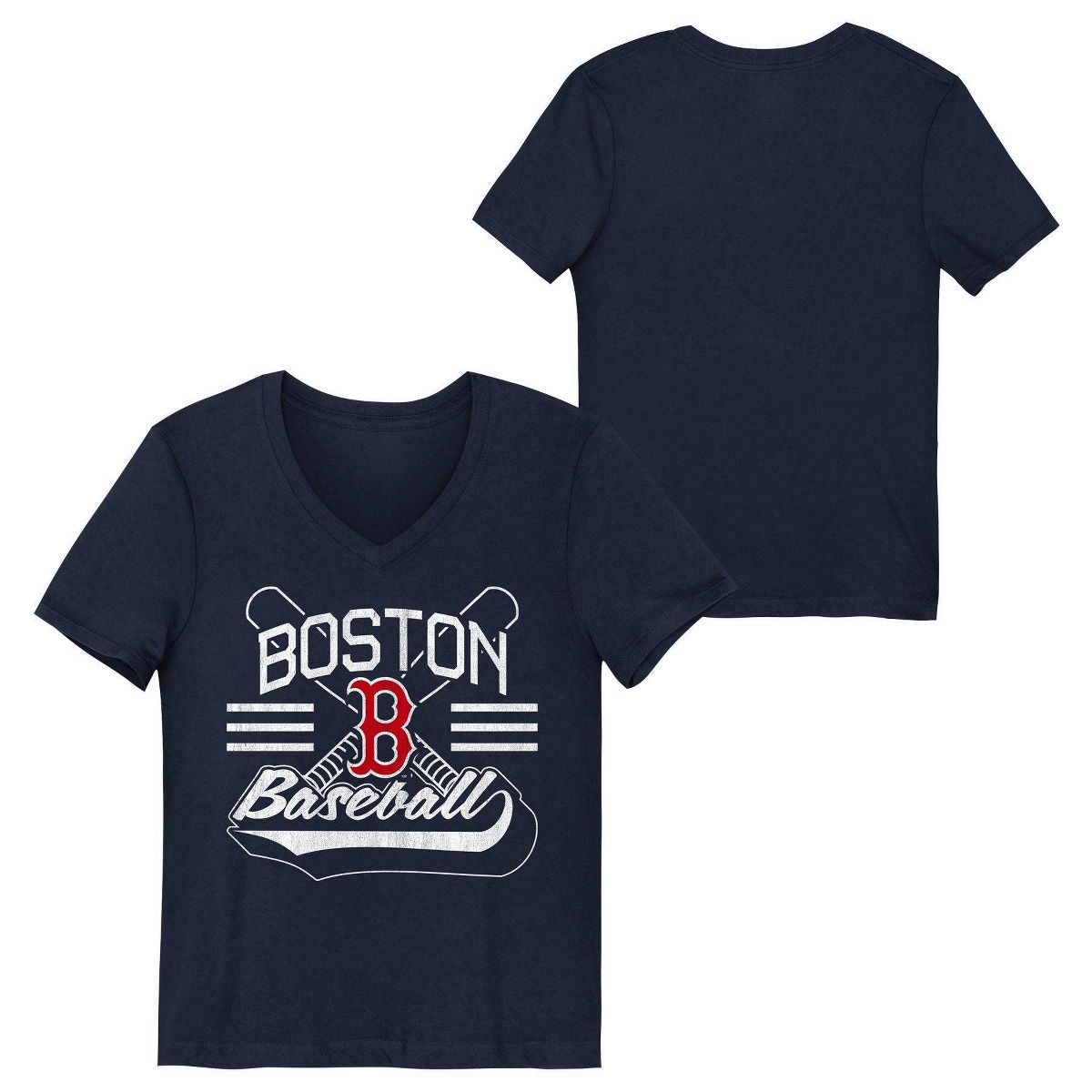 MLB Boston Red Sox Youth Girls' Core T-Shirt