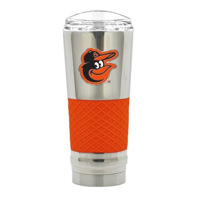 MLB Baltimore Orioles 24oz Chrome Draft Tumbler