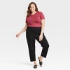 Women's Slim Fit Short Sleeve Seamless Baby T-Shirt - A New Day™ - 3 of 3